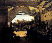 Franz Ludwig Catel Crown Prince Ludwig in the Spanish Wine Tavern in Rome china oil painting artist